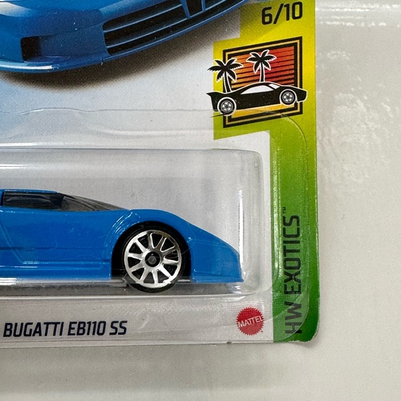 Hot Wheels '94 Bugatti EB110 SS mainline car - Picture 4 of 4